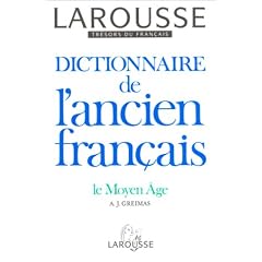 Dictionnaire De L'Ancien Francais