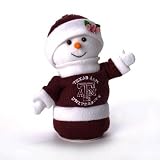 Texas A&M Aggies 9 Animated Snowman