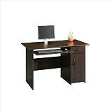 Sauder Beginnings Computer Desk in Cinnamon Cherry