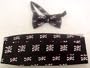 Jolly Roger Bow Tie & Cummerbund Formal Pirate Skull