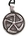 Scythe Scythes Grim Reaper Pewter Pendant Necklace