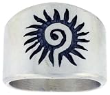 HOPI Design Sterling Silver Sun Ring
