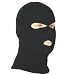 Kopfhaube Balaclava 3-Loch schwarz