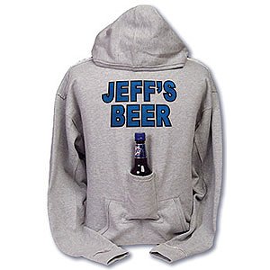Personalized Beer Bottle Holder Sweatshirt