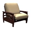 Montego Jr. Twin Chair Frame - Walnut