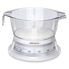 Soehnle Vario 65418 Bilancia da cucina, colore: Bianco limpido Soehnle Vario 65418 Bilancia da cucina, colore: Bianco limpido