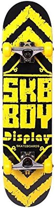 Thermal transfer four-round Maple skateboards/skateboard/adult double cocked double rocker extreme skateboarding/sports/Scrubs/skateboard/English pattern concave , Yellow