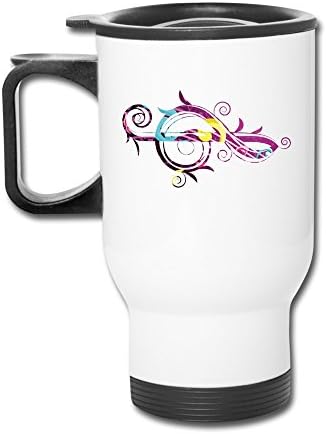 Fashion Design Music Note White Mug