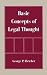 Basic Concepts of Legal Thought