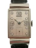 Hamilton Diamond Dial in solid 14k gold, circa 1940s
