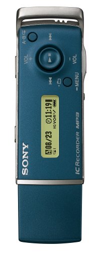 Sony ICDU70 - 1GB Digital Voice Recorder w/ MP3 & Storage Device.