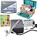 Airbrush Cake Decorating System Precision Dual-Action Gravity Feed Airbrush Set with Mini Air Compressor Plus 4 Americolor AmeriMist Airbrush Food Colors and 50 Piece Tool and Caddy Cake Decorating Kit, and Wilton 2011 Yearbook