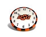 Oklahoma State Cowboys Wood Clock