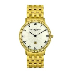 Christian Bernard Slimlight Gold Plated Watch