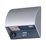 Panasonic スマート電子EEスイッチ付フル接地防水コンセント(ホワイトシルバー) EE4553S