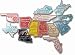 State Magnet Set - South