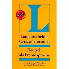 Langenscheidts Gro�w�rterbuch, Deutsch als Fremdsprache
