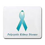 Polycystic Kidney Disease Awareness Ribbon Mouse Pad