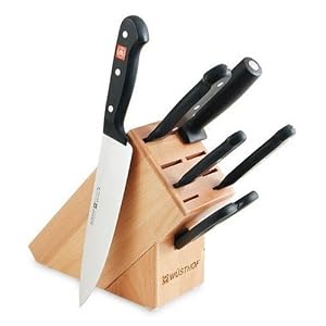 Wusthof Gourmet 7-Piece Knife Set with Block