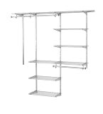 Rubbermaid Configurations 3H8800 3- to 6-Foot Deluxe Custom Closet Kit