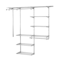 Rubbermaid Configurations 3H8800 3- to 6-Foot Deluxe Custom Closet Kit