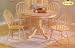 Kitchen & Housewares : Natural Finish Dining Table/Arrow Back Windsor Chair
