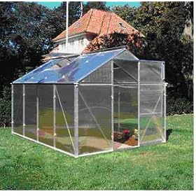 Compact 9x14 Foot Greenhouse With Green Finish by 