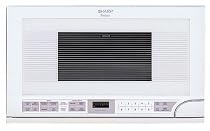 Sharp R-1211 1-1/2-Cubic-Foot 1100-Watt Over-the-Counter Microwave, White