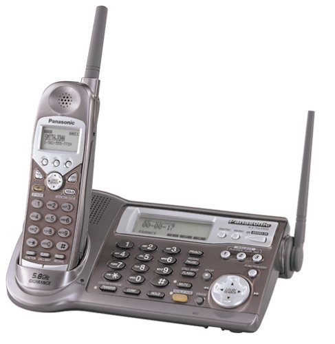 Panasonic KX TG5100M 5.8 GHz DSS Expandable Cordless Phone with Answering System