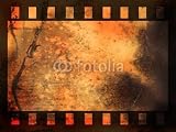 Wallmonkeys Peel and Stick Wall Decals - Abstract Film Strip Background - Removable Graphic