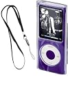 MaryCom Crystal Case Transparent Hülle Tasche für Apple iPod Nano 4G 4GB , 8GB und 16GB + Trageschleife / Displaykompletschutz
