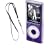 MaryCom Crystal Case Transparent H�lle Tasche f�r Apple iPod Nano 4G 4GB , 8GB und 16GB + Trageschleife / Displaykompletschutz