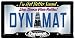 Dynamat 19100 License Frame Kit