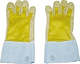 ＹＯＴＳＵＧＩ　保護革手袋　甲部　メッシュ付き　大　4666241 YS1031302