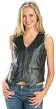 Classic Ladies Vest with Zipper Closure