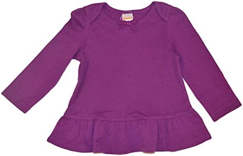Gymboree Baby Girls Purple Fashion Top with Ruffled Bottom (18-24 Months)