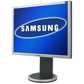 Samsung SyncMaster 204B - �cran plat - TFT - 20.1" - 1600 x 1200 - 300 cd/m2 - 800:1 - 5 ms - 0.255 mm - DVI, VGA (HD-15) - argenté(e)