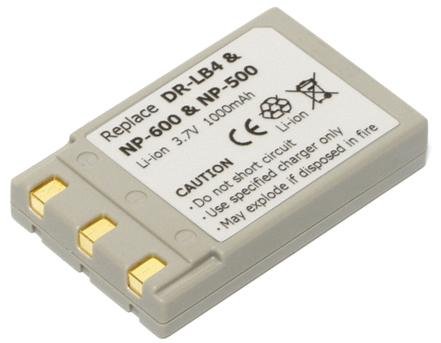 Batteria o caricabatterie per Konica DR-LB4 Revio KD-310 310Z 400Z 410Z 420Z 500Z 510Z