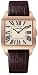 NEW CARTIER SANTOS-DUMONT LARGE SOLID 18K GOLD WATCH W2006951