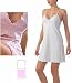 Cotton Lace Sleep Chemise, Pink L