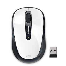Microsoft Wireless Mobile Mouse 3500 - White