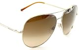 Burberry - New Burberry Sunglasses BE 3008 1002/13 Brown Gradient Brown Lens Gold Frame Size: 61-13-135