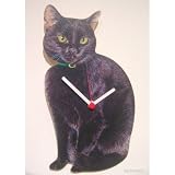 Black Cat Wall Clock