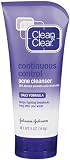 Clean & Clear Continuous Control Acne Cleanser, 5-Ounce Tubes (Pack of 4)