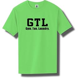 GTL - Gym. Tan. Laundry. Short Sleeve Bright Neon T-Shirt - Available in 5 bright colors