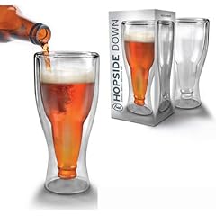 Hopside Down Bierglas - Die Flasche im Glas