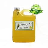 Rice Bran OIL Organic 100% Pure Cold Pressed 32 Oz / 1 Quart