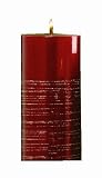 Tag Jewels 3 x 6 Pillar Candle with Metallic Luster Finish, Red, 85 Hour Burn Time 41KHisA3X9L. SL160 Tag Jewels 3 x 6 Pillar Candle with Metallic Luster Finish, Red, 85 Hour Burn Time