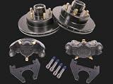 10 inch Kodiak Trailer Complete 1 Axle Disc Brake Kit E-COAT