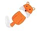 Pooqdo Fashion Newborn Baby Girl Boy Knit Crochet Clothes Beanie Hat Outfit Photo Props Fox Design